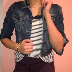 Heritage 1981 Cropped Denim Jacket